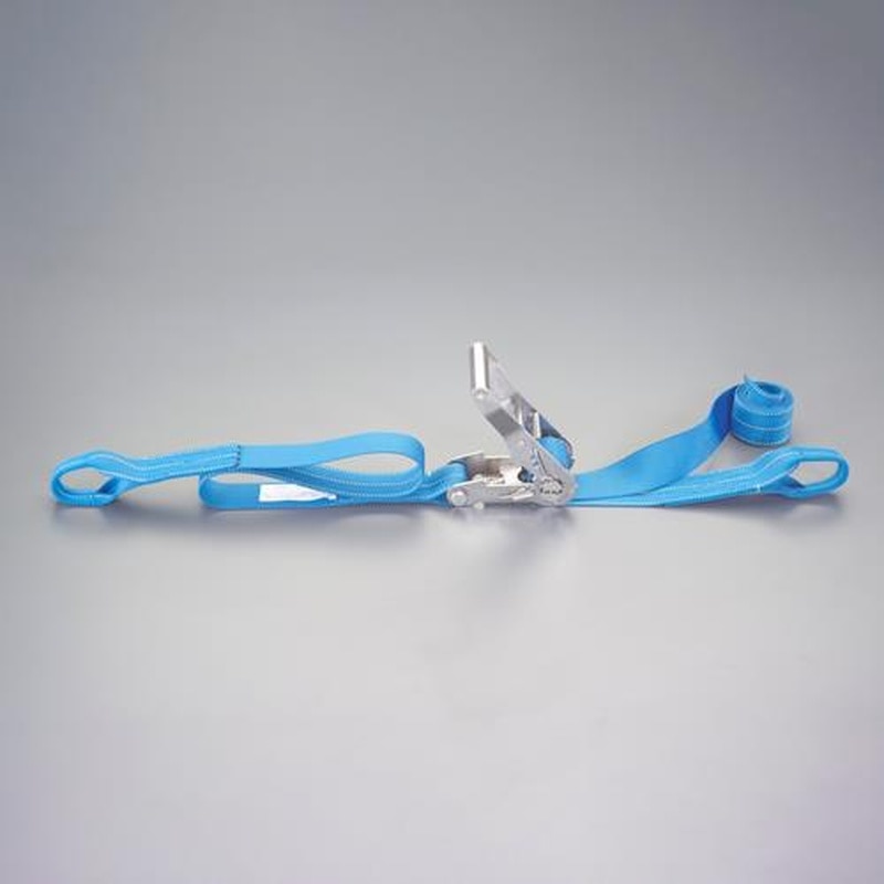 エスコ EA982SD-30 50mmx10.0m/764kgベルト荷締機(両端アイ/SUS) 1個(ご注文単位1個)【直送品】