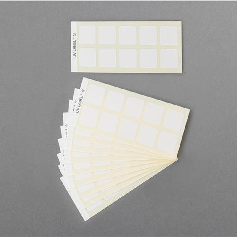 エスコ EA722ZY-2 紫外線検知材(中感度/100枚) 1個(ご注文単位1個)【直送品】