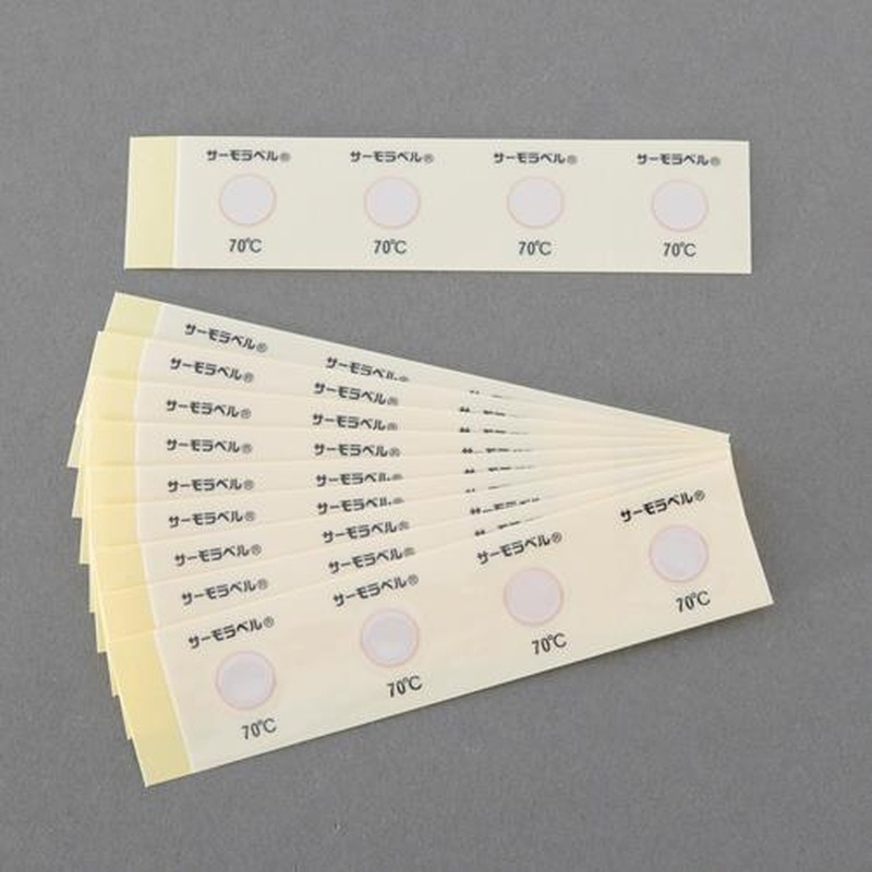 エスコ EA722ZB-150 150℃温度管理用示温材(サーモラベル/40枚) 1個(ご注文単位1個)【直送品】