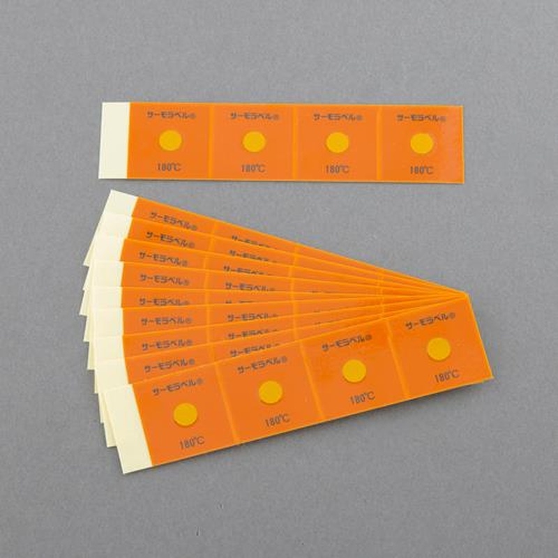 エスコ EA722ZB-200 200℃温度管理用示温材(サーモラベル/40枚) 1個(ご注文単位1個)【直送品】