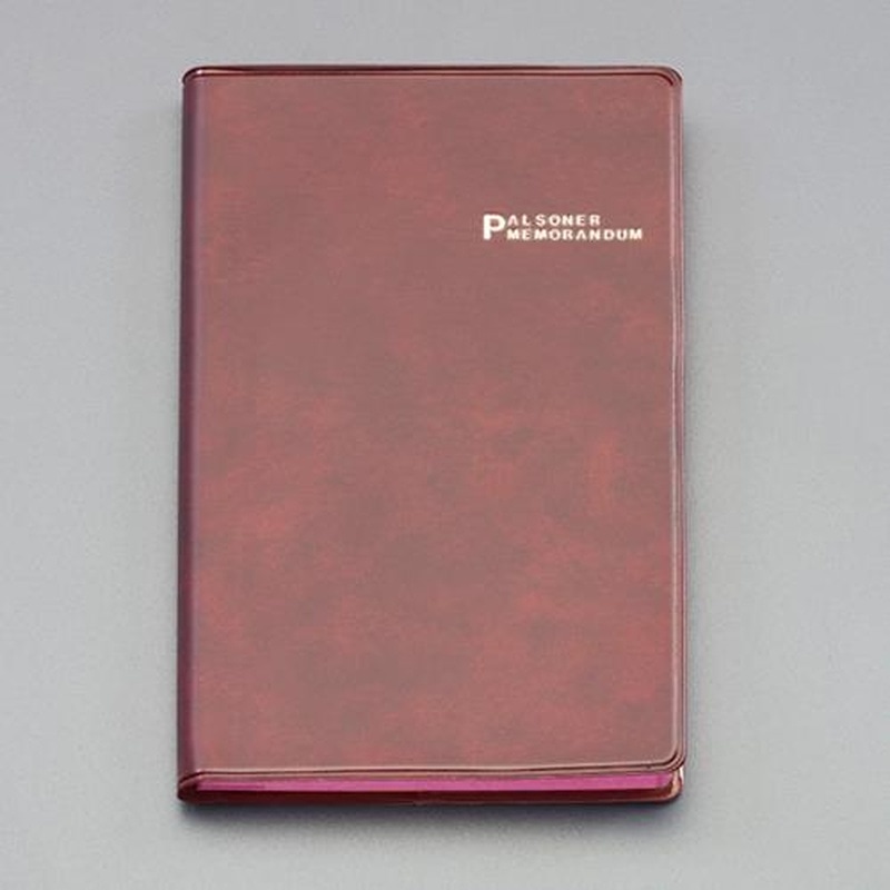 エスコ EA762GC-353 6mm罫線変形A6手帳(136ページ/1冊) 1個(ご注文単位1個)【直送品】