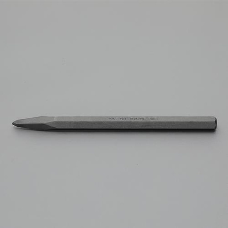 エスコ EA572MS-31 7.9x304mmポイントチゼル 1個（ご注文単位1個）【直送品】