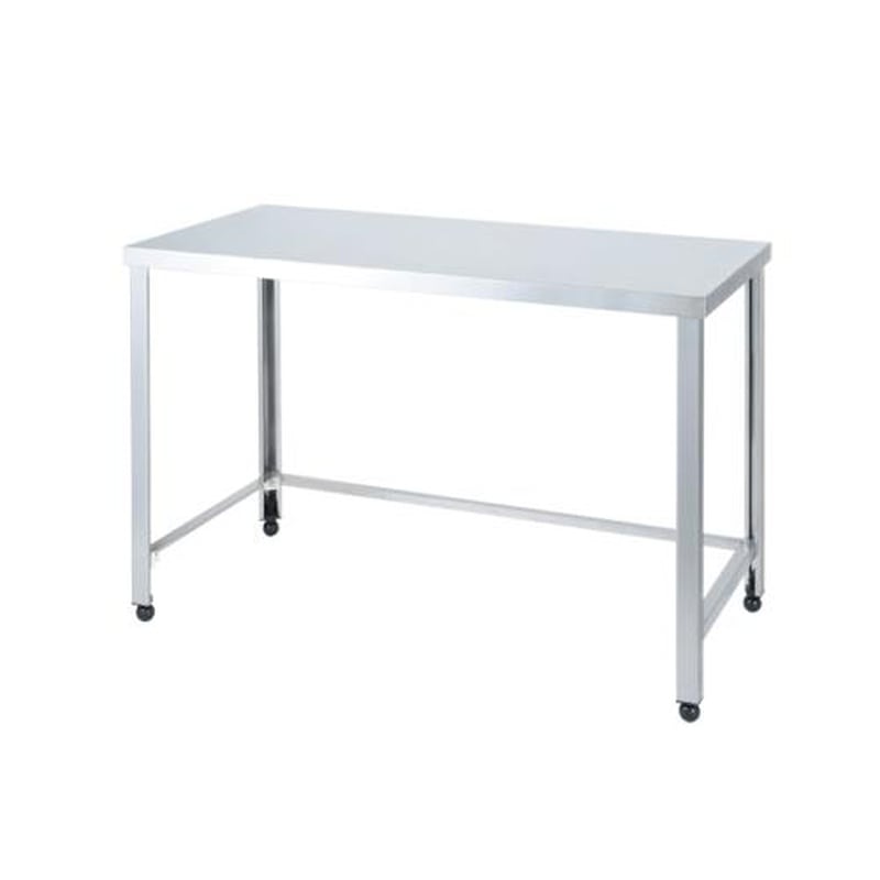 エスコ EA956NA-21 600x450x800mm三方枠作業台(ステンレス製) 1個（ご注文単位1個）【直送品】