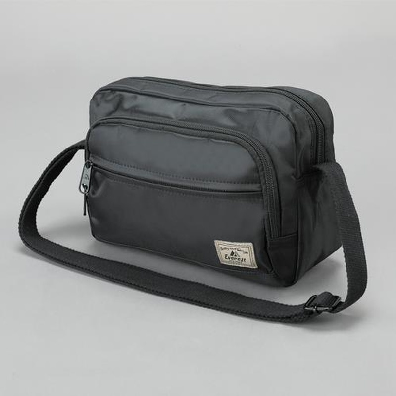 エスコ EA927CH-103 254x177x88mmショルダーバッグ(黒) 1個(ご注文単位1個)【直送品】