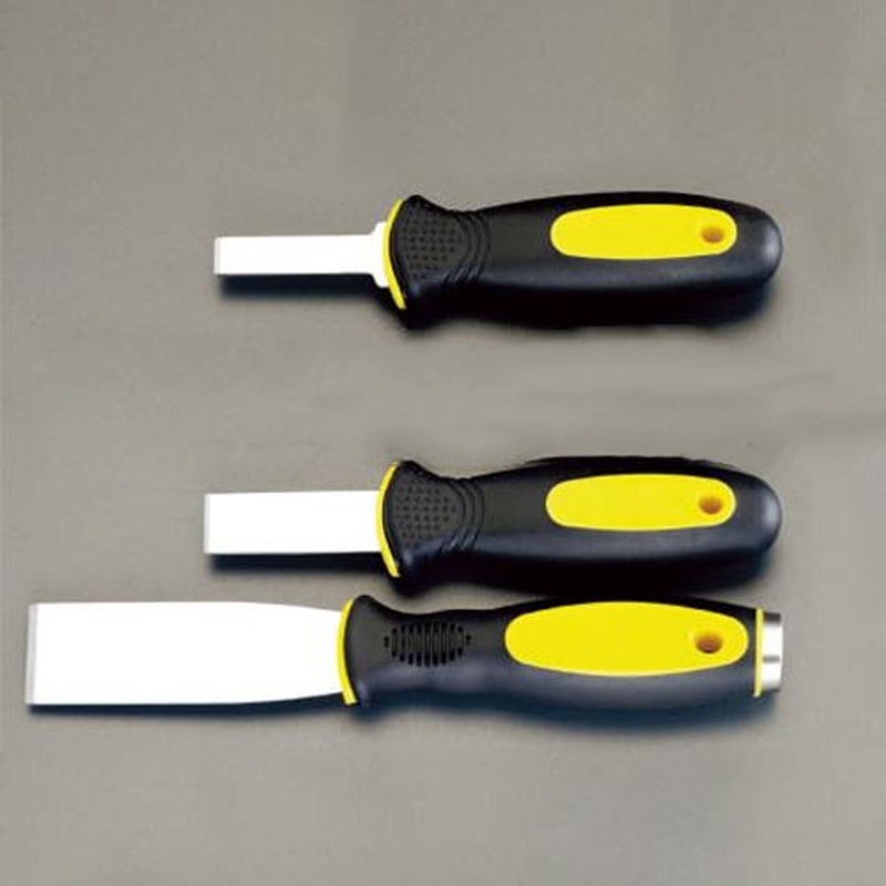 エスコ EA524AN 3本組チゼルスクレーパーセット(ステンレス製) 1個(ご注文単位1個)【直送品】