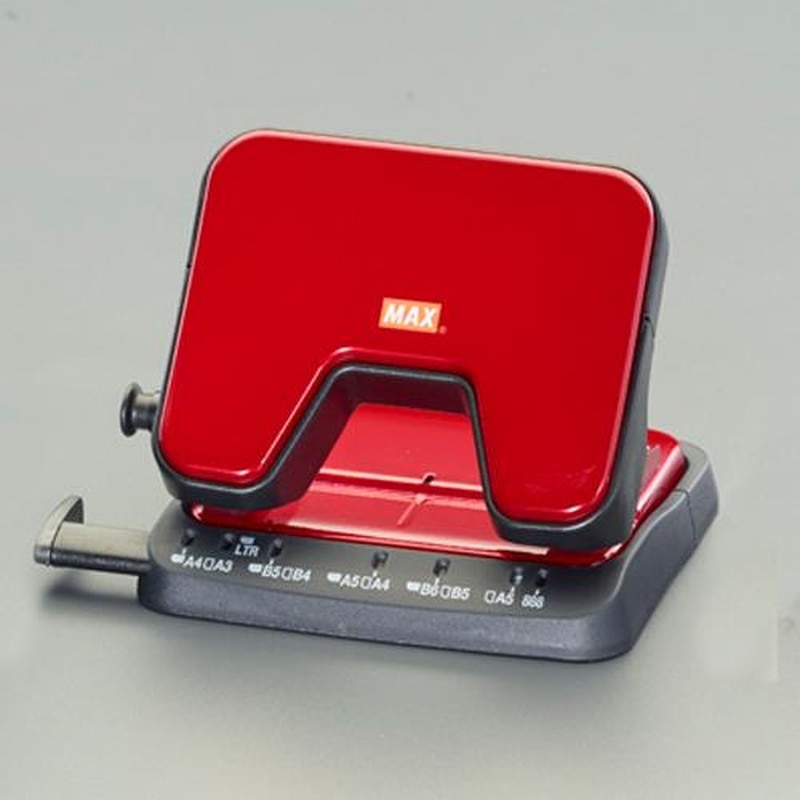 エスコ EA762MA-6 119x101x95mm/25枚パンチ(レッド) 1個(ご注文単位1個)【直送品】