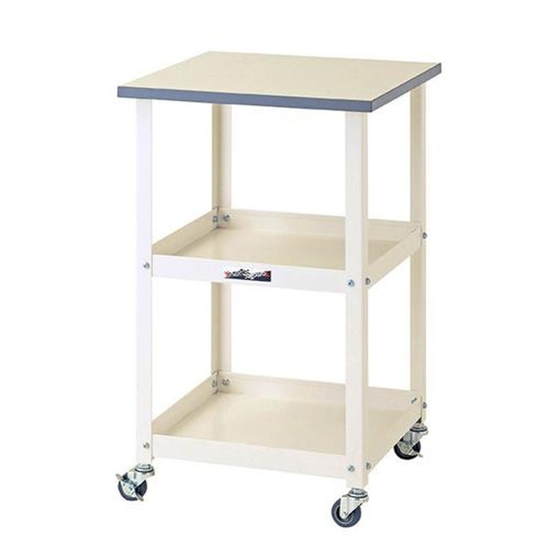 エスコ EA956kg-1 450x450x738mmツールワゴン(作業天板付) 1個(ご注文単位1個)【直送品】