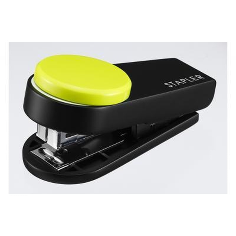 エスコ EA762HC-52 10枚用ホッチキス(携帯用/ライトグリーン) 1個（ご注文単位1個）【直送品】