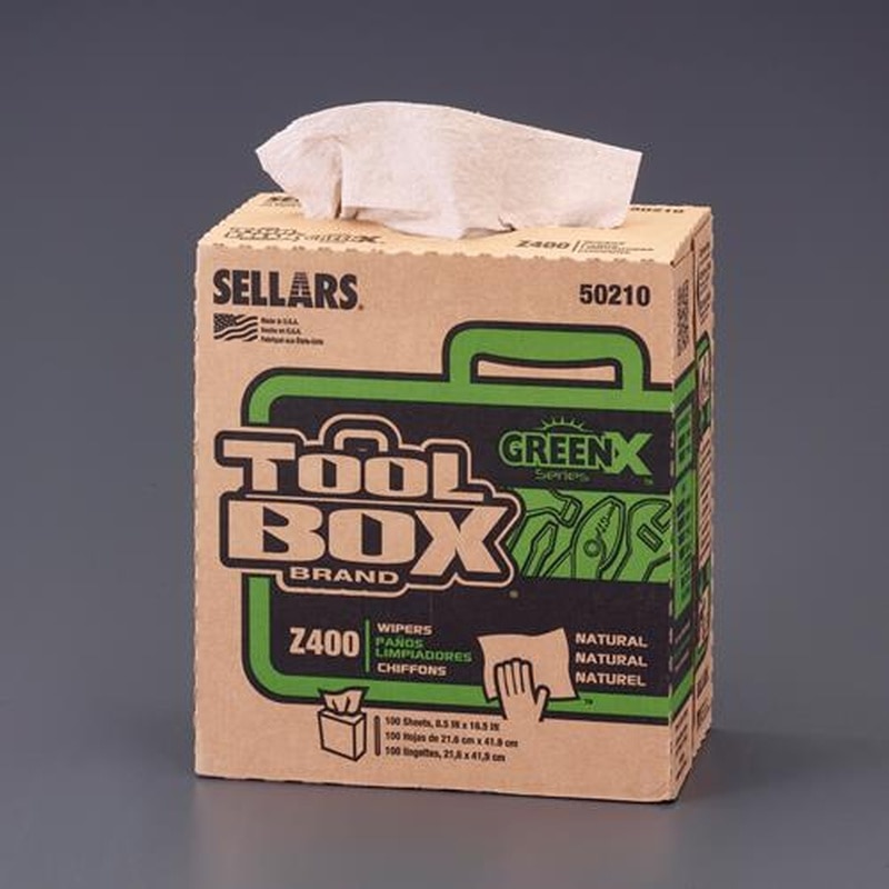 エスコ EA929AC-13 216x420mm工業用ワイパー(中厚/100枚) 1個(ご注文単位1個)【直送品】