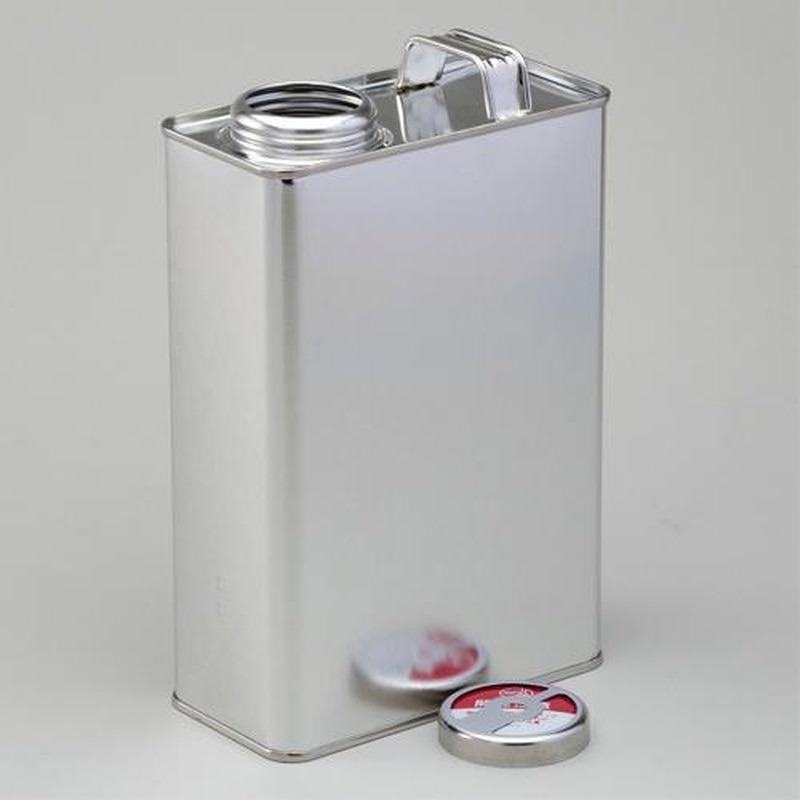 エスコ EA508TM-42 1.0L取手付角缶(スチール製/10個) 1個(ご注文単位1個)【直送品】