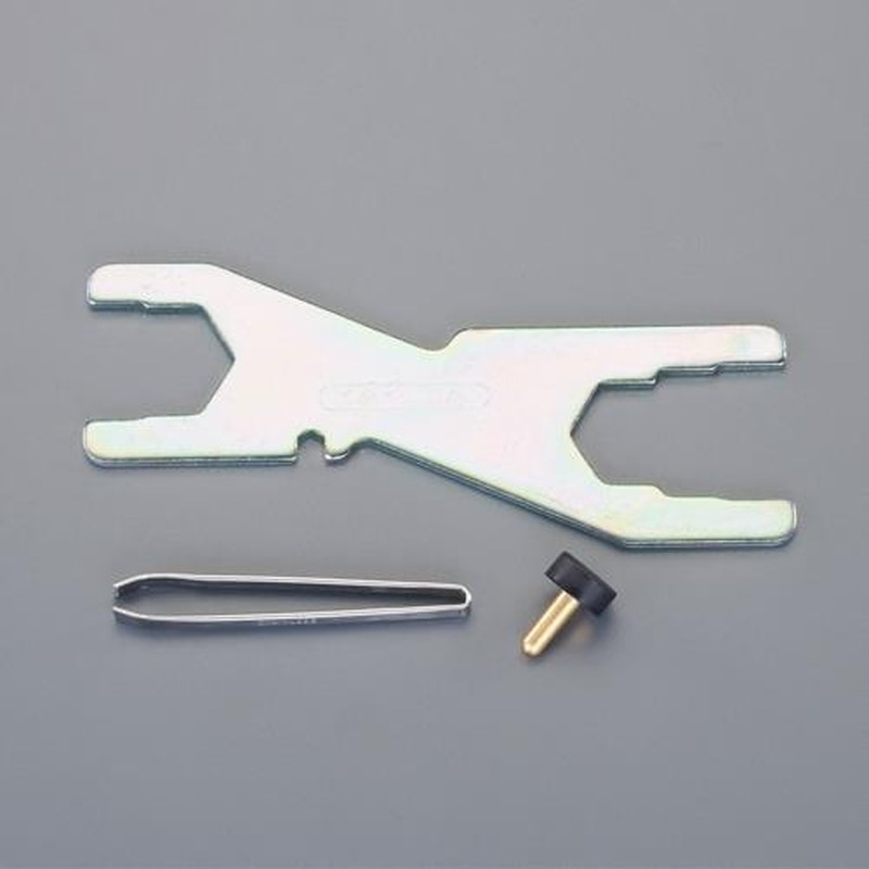 エスコ EA546ZA-6 175x18x130mm水栓用ナットレンチセット 1個(ご注文単位1個)【直送品】