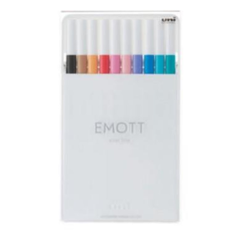 エスコ EA765MH-76 10本組水性サインペン 1個（ご注文単位1個）【直送品】