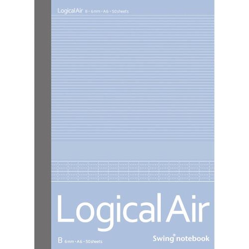 エスコ EA762GB-31 6mm罫線A6ノート(50ページ/10冊) 1個（ご注文単位1個）【直送品】