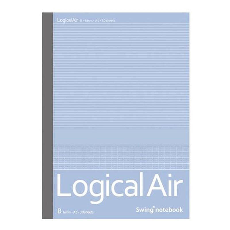 エスコ EA762GB-27 6mm罫線A5ノート(30ページ/10冊) 1個（ご注文単位1個）【直送品】