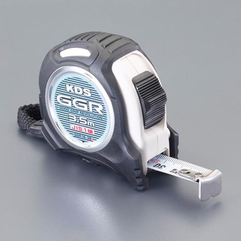 エスコ EA720CB-33 16mmx3.5mメジャー(両面目盛/ストッパー付) 1個(ご注文単位1個)【直送品】