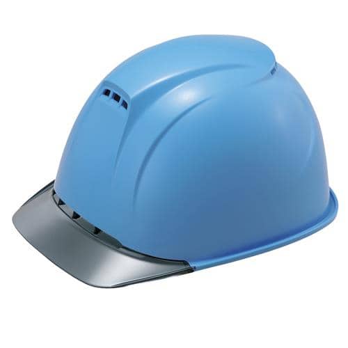 エスコ EA998BB-13A ヘルメット(通気孔付/青) 1個 （ご注文単位1個）【直送品】