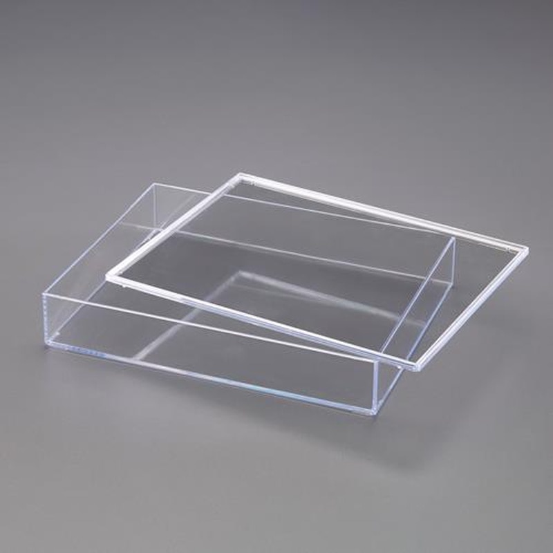 エスコ EA508FD-26 319x240x61mm/3.5L小物ケース(フタ付/スチロール製 1個（ご注文単位1個）【直送品】
