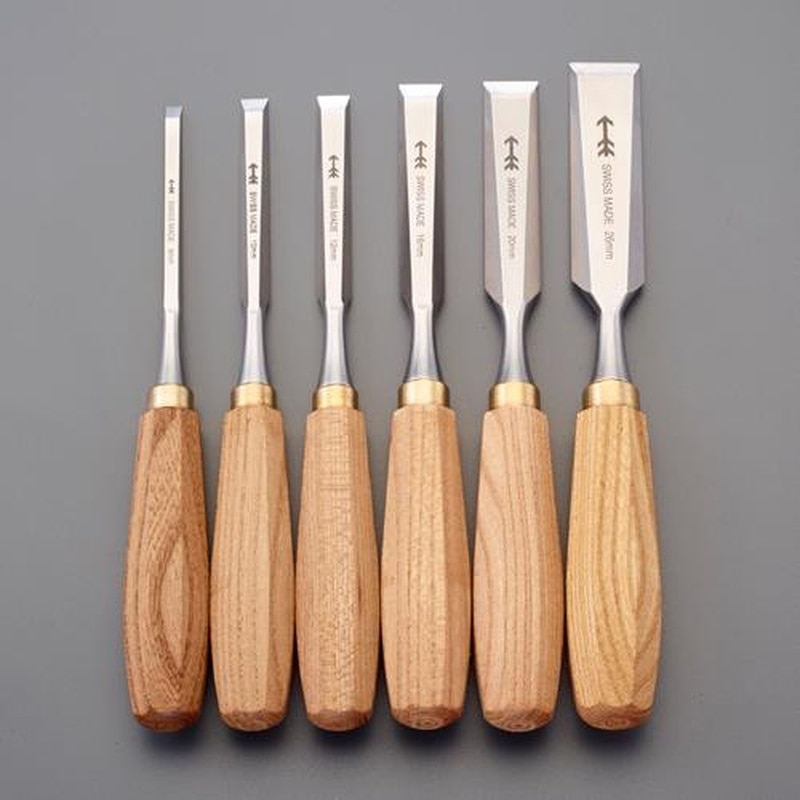 エスコ EA588GJ 6本組彫刻のみ(平) 1個(ご注文単位1個)【直送品】