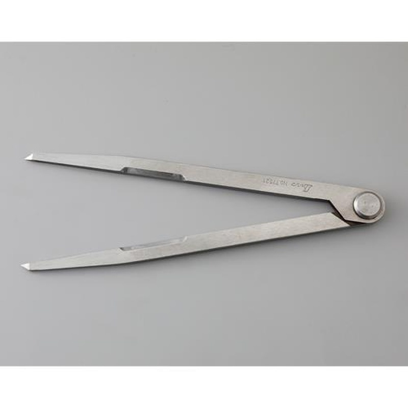 エスコ EA725KN-17 200mmディバイダー(超硬チップ付) 1個（ご注文単位1個）【直送品】