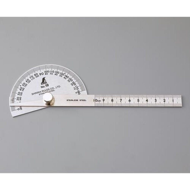 エスコ EA720WP-10 100mmプロトラクター 1個(ご注文単位1個)【直送品】