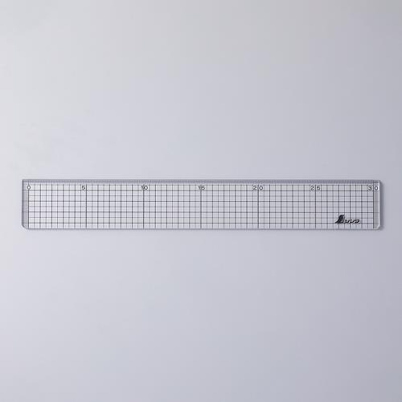 エスコ EA720YG-57 45cm方眼定規 1個（ご注文単位1個）【直送品】