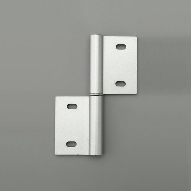 エスコ EA976CB-63 70x102mm40角用アルミ旗丁番(左用) 1個(ご注文単位1個)【直送品】