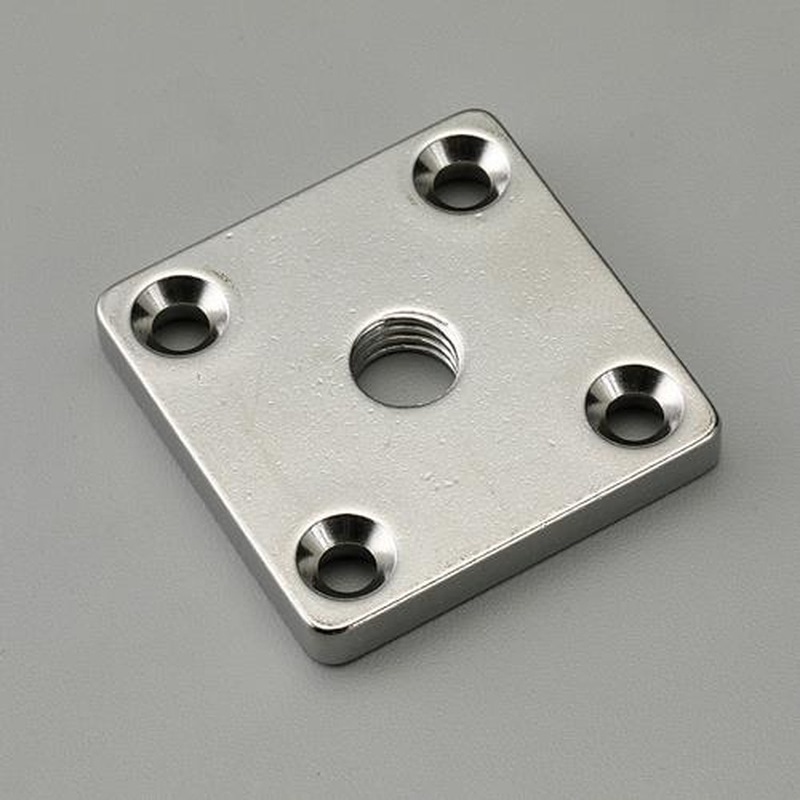 エスコ EA976CB-49 40角用エンドプレート(M10x1.5) 1個(ご注文単位1個)【直送品】