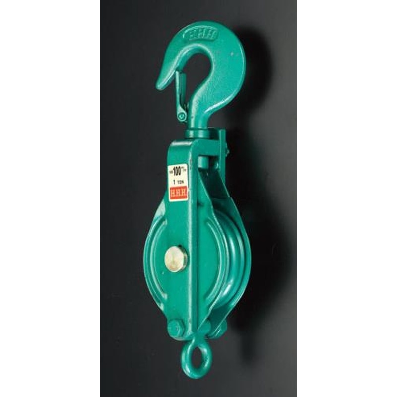 エスコ EA987HA-175A 175mm強力型滑車(1車) 1個（ご注文単位1個）【直送品】