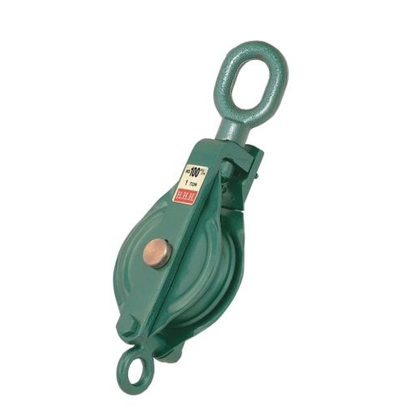 エスコ EA987HH-125A 125mm強力型滑車(1車・オーフ) 1個（ご注文単位1個）【直送品】