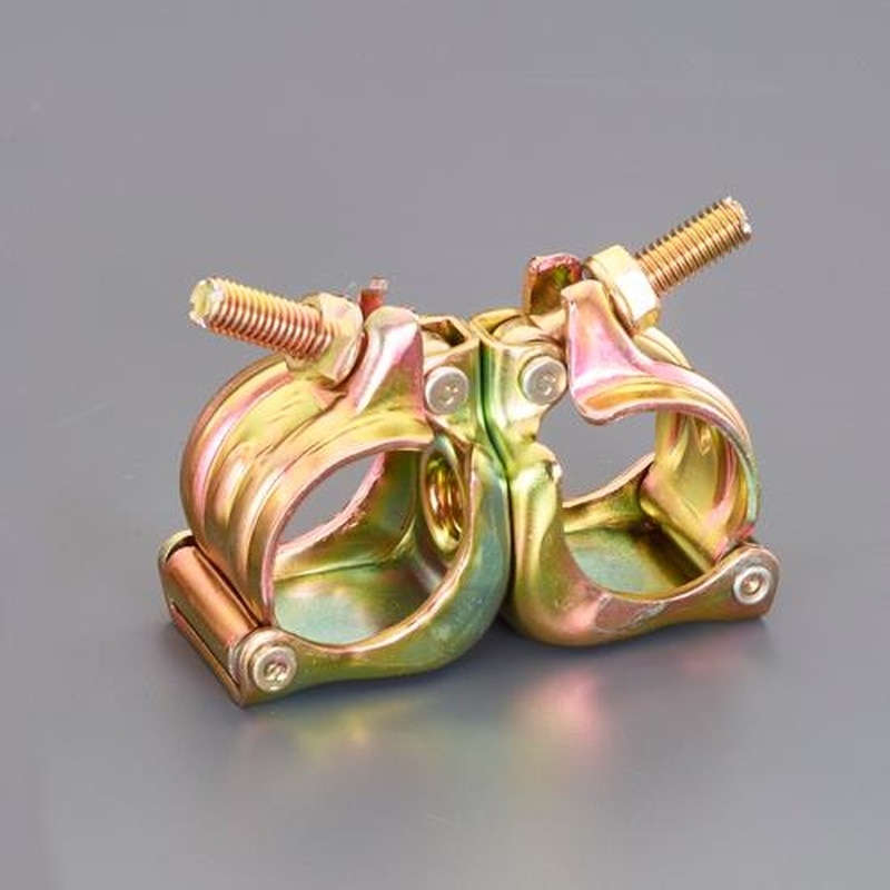 エスコ EA948TE-6 φ48.6mm二連ハードクランプ(自在) 1個（ご注文単位1個）【直送品】