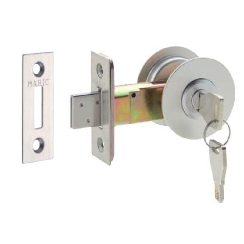 エスコ EA951kg-51 30-40mm/51mmスライド錠(ディンプルシリンダー) 1個(ご注文単位1個)【直送品】