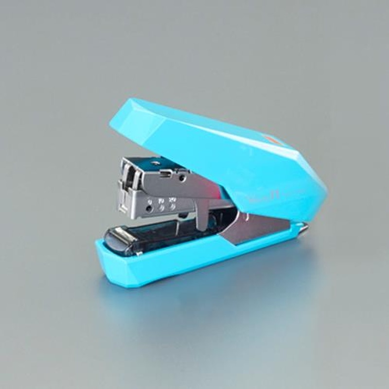 エスコ EA762HC-27 40枚用軽とじホッチキス(ブルー) 1個(ご注文単位1個)【直送品】