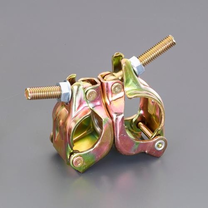 エスコ EA948TE-16 φ42.7/φ48.6xφ31.8-37mm二連クランプ(自在) 1個（ご注文単位1個）【直送品】