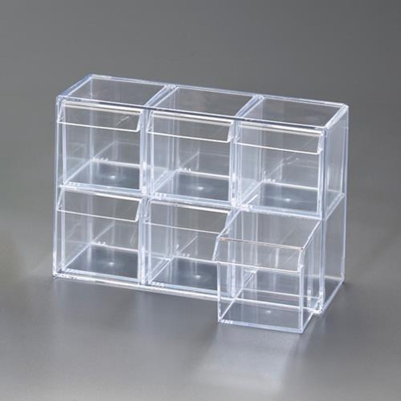 エスコ EA508FD-33 240x96x161mm小物ケース(3列2段/スチロール製) 1個(ご注文単位1個)【直送品】