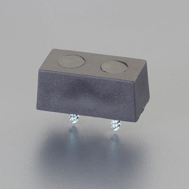 エスコ EA951LG-66 35x15mm戸当り(ブラック) 1個(ご注文単位1個)【直送品】