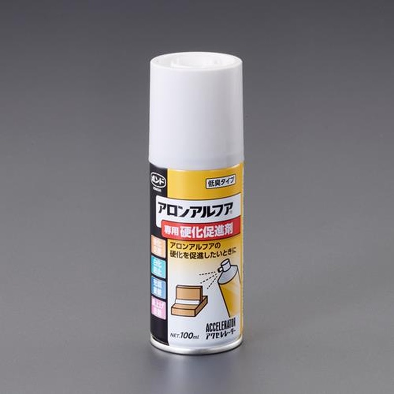 エスコ EA936CB-3 100mlアロンアルフア専用硬化促進剤(スプレー 1個（ご注文単位1個）【直送品】
