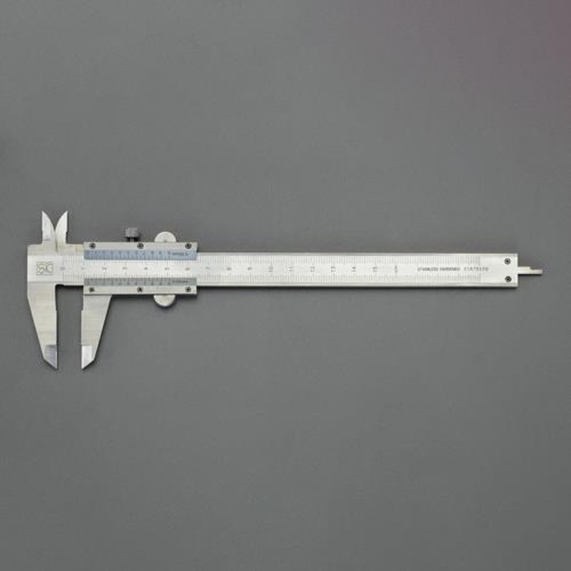 エスコ EA725C-17 200mmノギス(左右兼用) 1個（ご注文単位1個）【直送品】