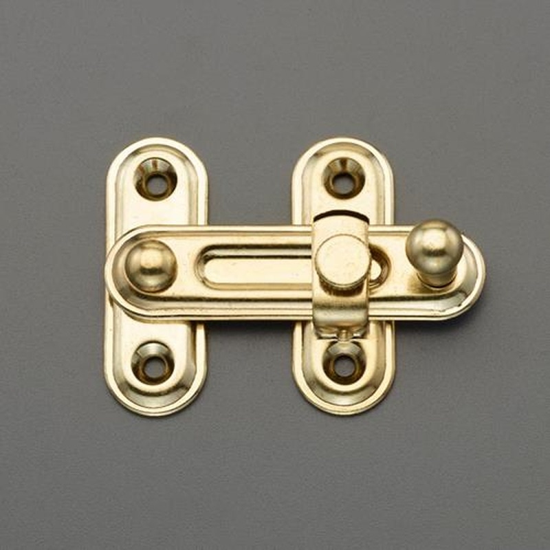 エスコ EA951BB-109 102mm内掛錠(真鍮製) 1個(ご注文単位1個)【直送品】