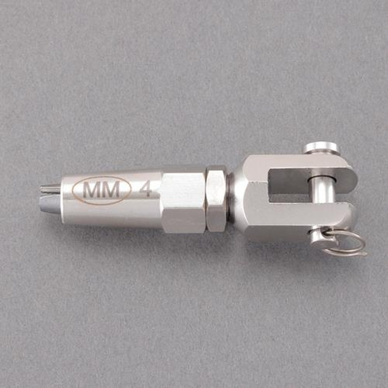 エスコ EA638JB-116 φ6.0x94mmワイヤー止め金具(ステンレス製) 1個(ご注文単位1個)【直送品】