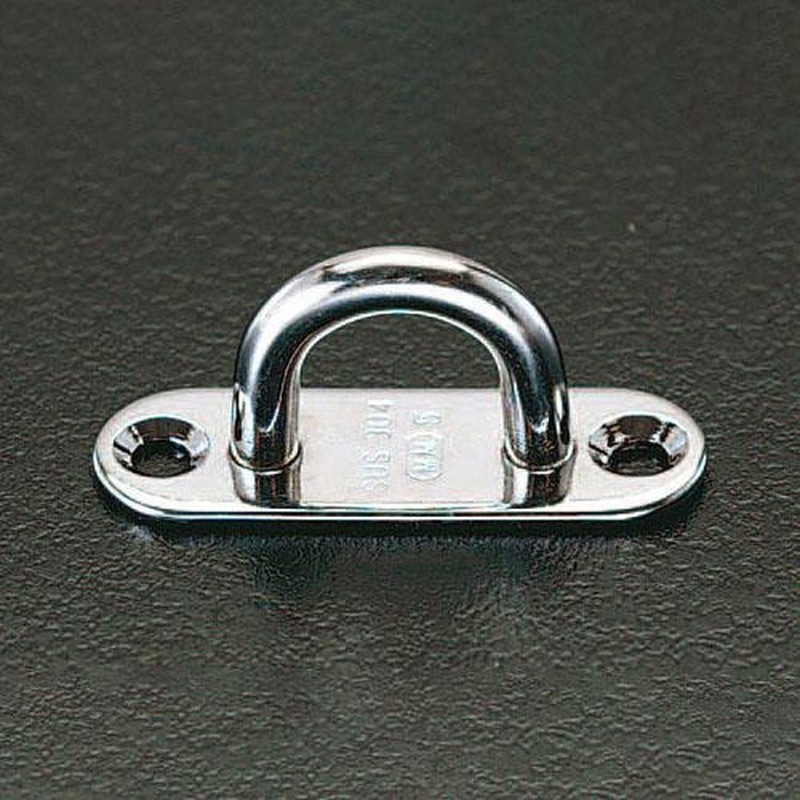 エスコ EA638M-27 12mmパッドアイ(ステンレス製) 1個(ご注文単位1個)【直送品】