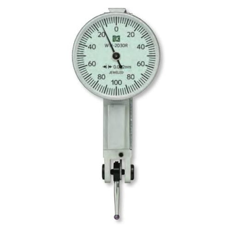 エスコ EA725MB-22 0.2mm/0.02/30mmダイヤルインジケーター(ルビー) 1個(ご注文単位1個)【直送品】
