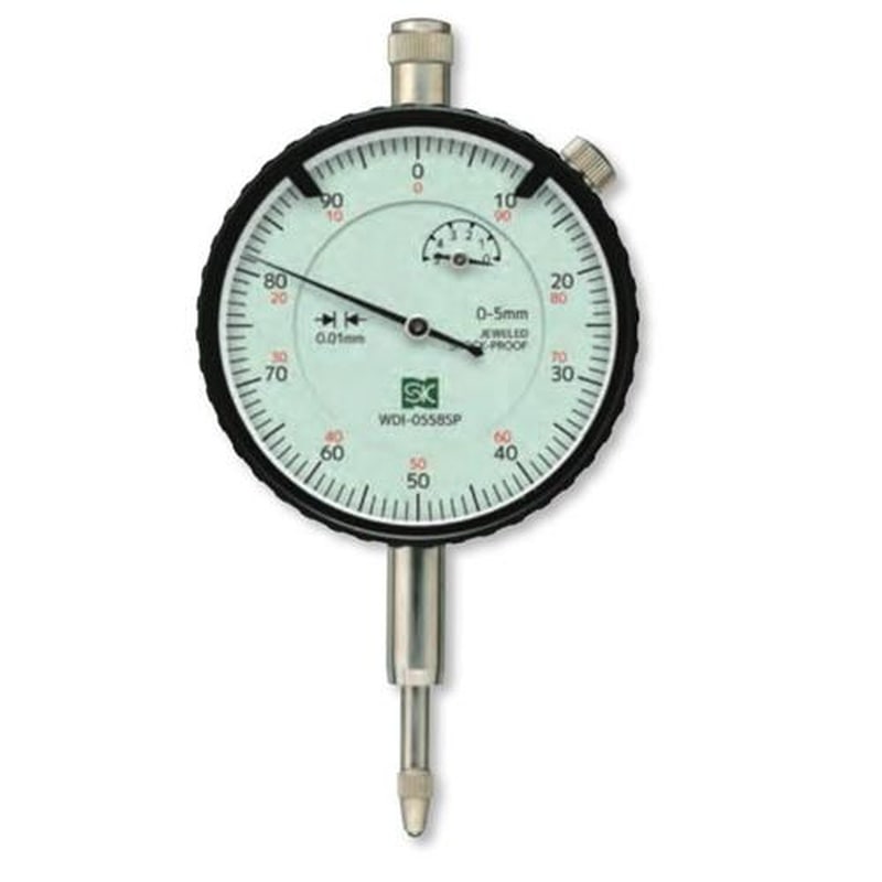 エスコ EA725MA-21 5mm/0.01/58mmダイヤルゲージ 1個(ご注文単位1個)【直送品】