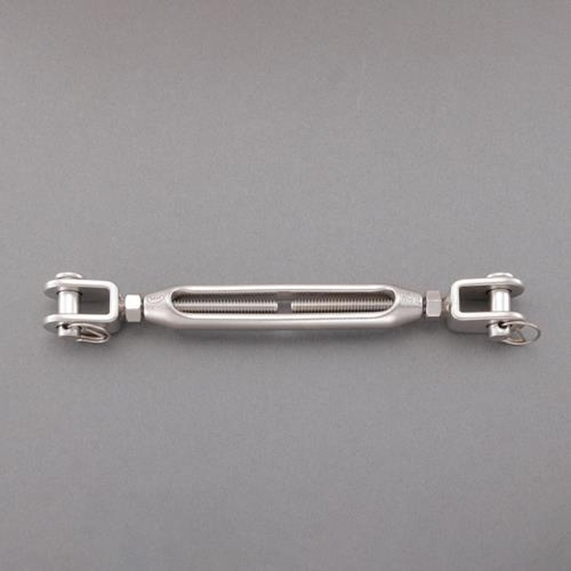 エスコ EA638CC-6 1/4”ターンバックル(フォーク&フォーク・ステンレス製) 1個(ご注文単位1個)【直送品】