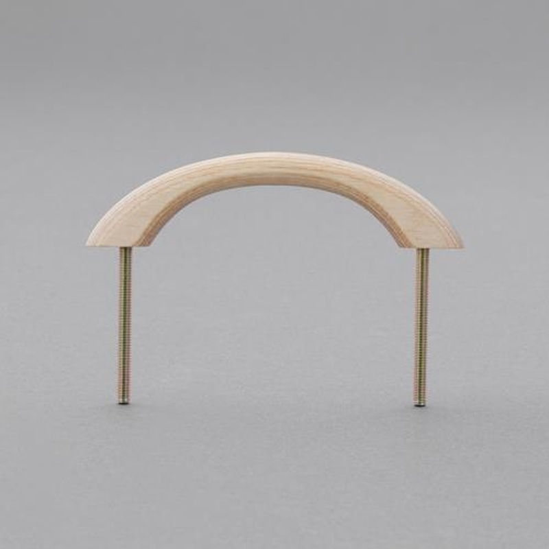 エスコ EA951HA-27 120mm木製取手 1個（ご注文単位1個）【直送品】