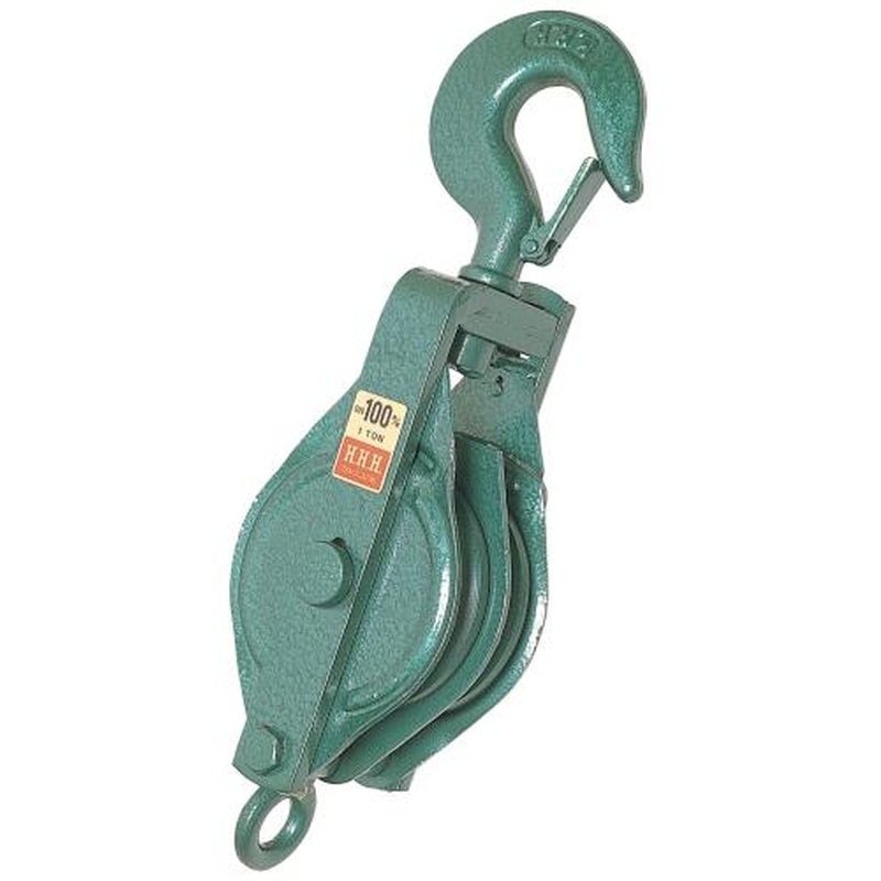 エスコ EA987HA-125B 125mm強力型滑車(2車) 1個（ご注文単位1個）【直送品】