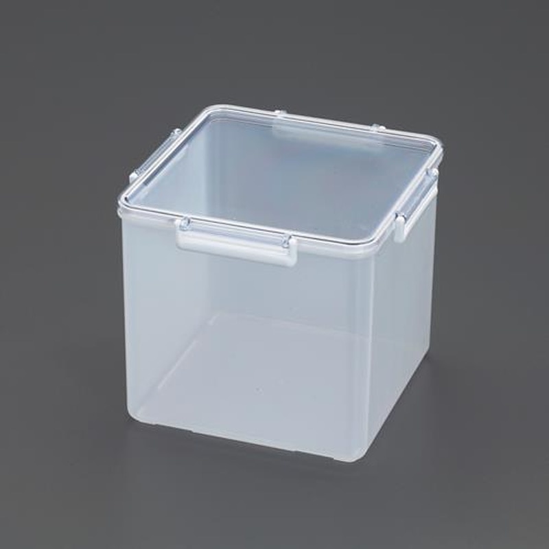 エスコ EA508FC-33 198x198x167mm/4.3L密閉保存容器 1個(ご注文単位1個)【直送品】
