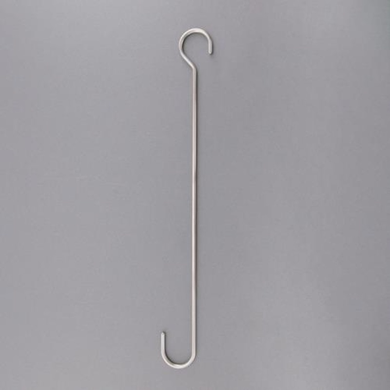 エスコ EA638DW-93 300x6.0mmS型ロングフック(ステンレス製) 1個（ご注文単位1個）【直送品】