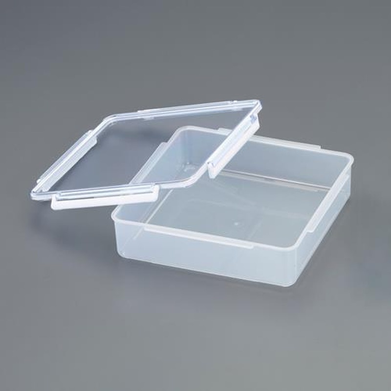 エスコ EA508FC-37 252x252x68mm/2.7L密閉保存容器(仕切無) 1個(ご注文単位1個)【直送品】