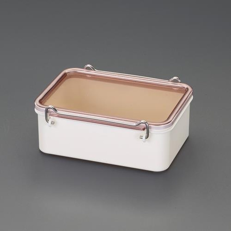 エスコ EA508FC-44 159x122x63mm/590ml密閉保存容器 1個(ご注文単位1個)【直送品】