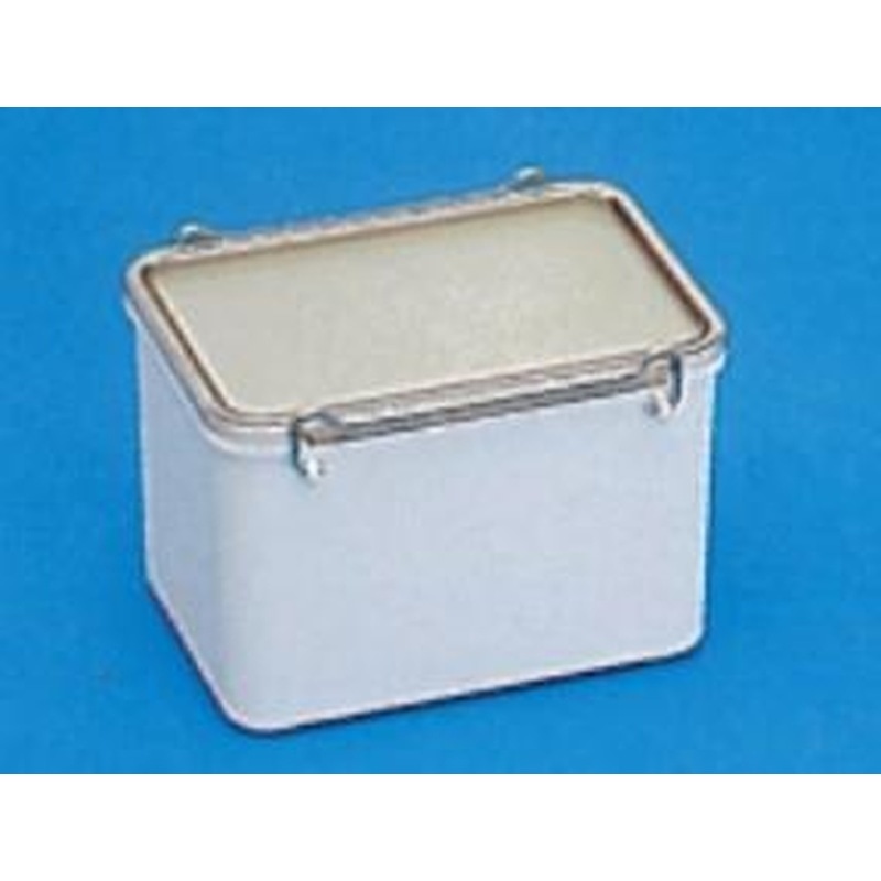 エスコ EA508FC-48 159x122x115mm/1.3L密閉保存容器 1個(ご注文単位1個)【直送品】